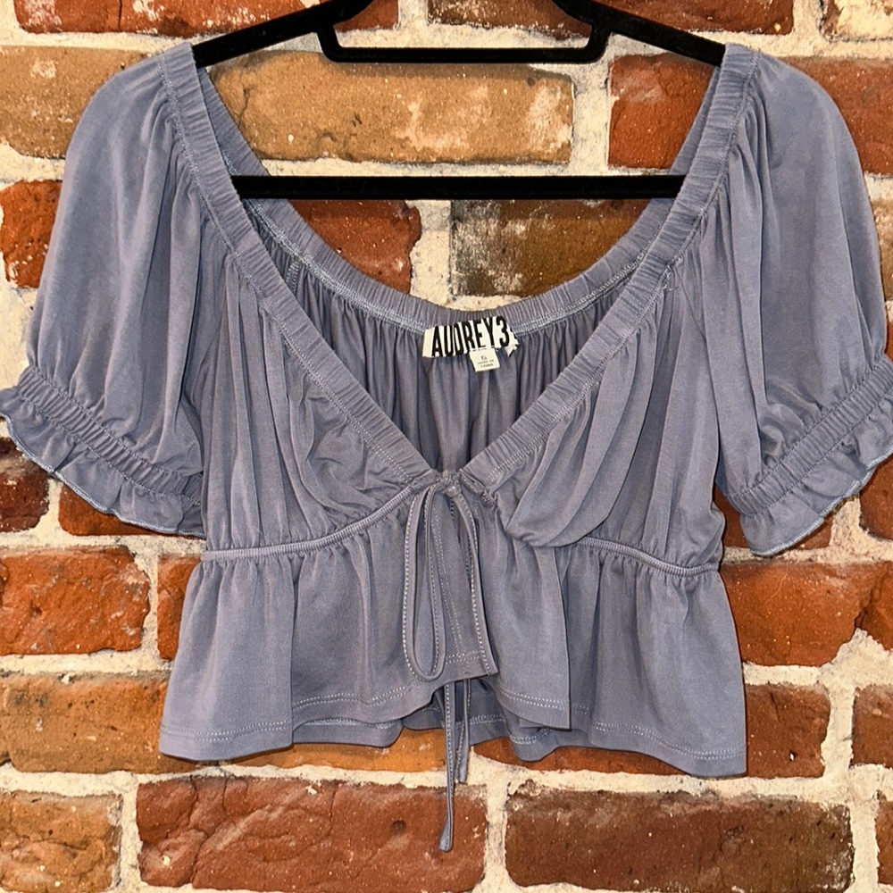 Purple Crop Top